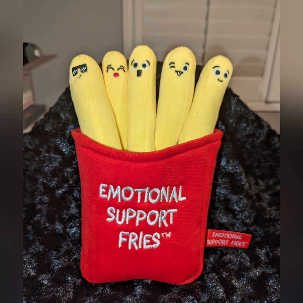 Emotional Support Fries What Do You Meme